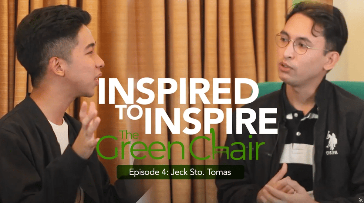 The Green Chair: Episode 4 featuring Mr. Jeck Sto. Tomas, CPA, BSA 2016